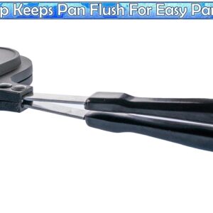 5 STAR SUPER DEALS Pancake Pan Maker Nonstick Double Sided w/ 4 Small Round Mold Designs for Perfect Eggs, French Toast, Omelette, Flip Jack, and Crepes