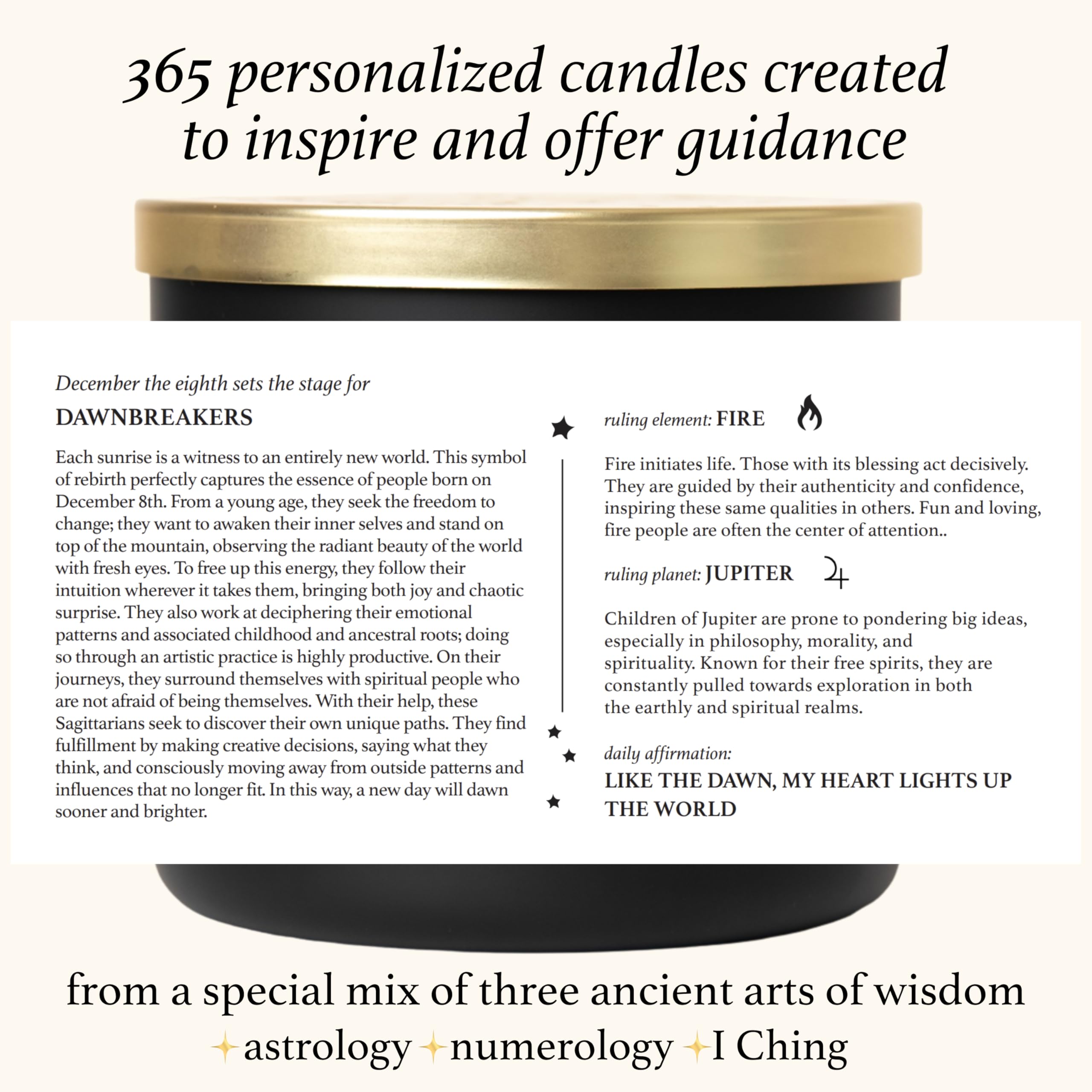 October 26th Personalized Zodiac Candle | Detailed Personality Description for Your Birthdate | Live Astrologer Sessions | Handmade Scorpio Candles | Astrology Christmas Gifts for Women