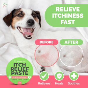 Skin Nectar - Natural Itch Relief for Dogs & Cats - Soothing Pet Skin Repair Balm - - Heals Hot Spots, Dry Skin, Paw Pads - Veterinarian Formulated with Natural and Organic Ingredients