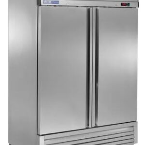 Kratos Commercial Freezer, 2-Door Reach-in Freezer, 54"W, 46 Cu Ft, Self-Closing Doors (68K-774)