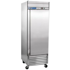 kratos commercial reach-in refrigerator - self-closing 1-door, 27" w, 21 cu ft (68k-759)