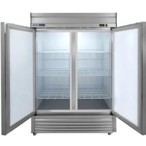 Kratos Commercial Freezer, 2-Door Reach-in Freezer, 54"W, 46 Cu Ft, Self-Closing Doors (68K-774)