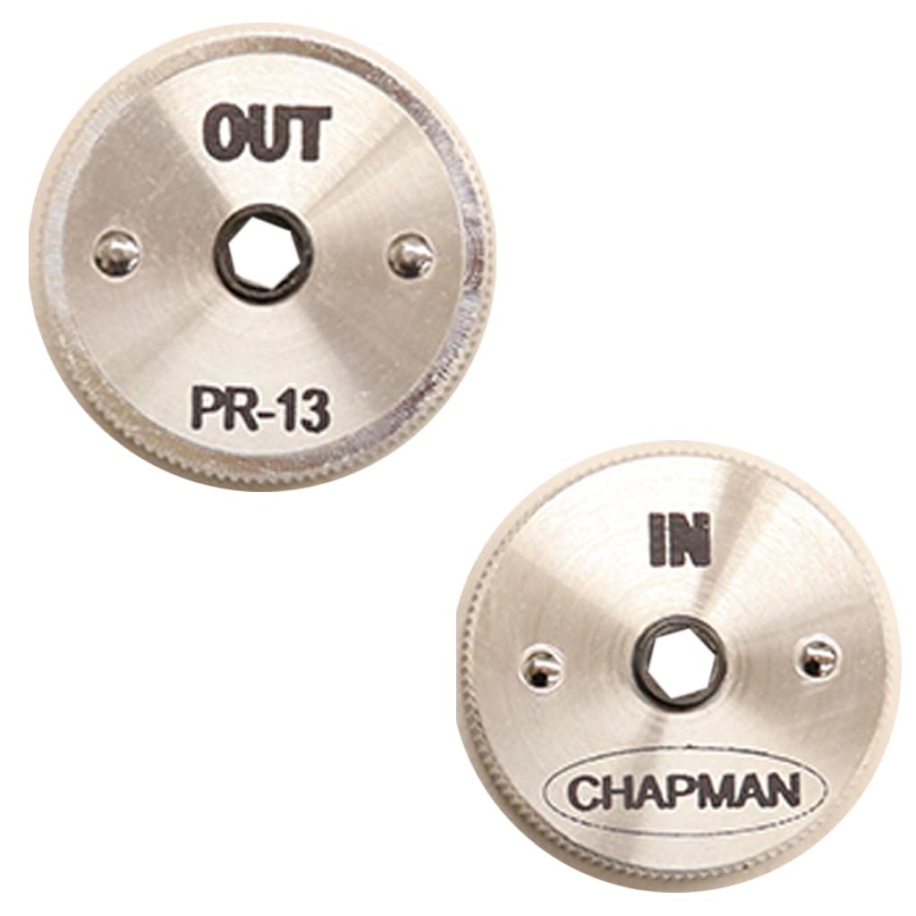 Chapman MFG PR-13 Palm Ratchet, 1/4" Drive, USA Made Aluminum Ratchet with 20 Tooth Gear & 18 Degree Working Arc