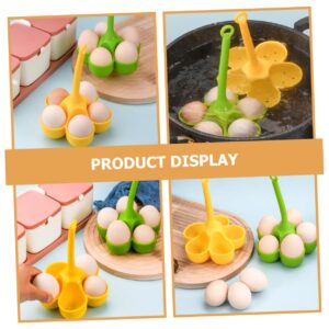 OKUMEYR 2pcs Silicone Egg Tray Poached Egg Holder Egg Poacher Cups Poaching Egg Cooker Egg Cookware Egg Poaching Cups Boiled Egg Cooker Poached Egg Cooker Child Boiled Eggs