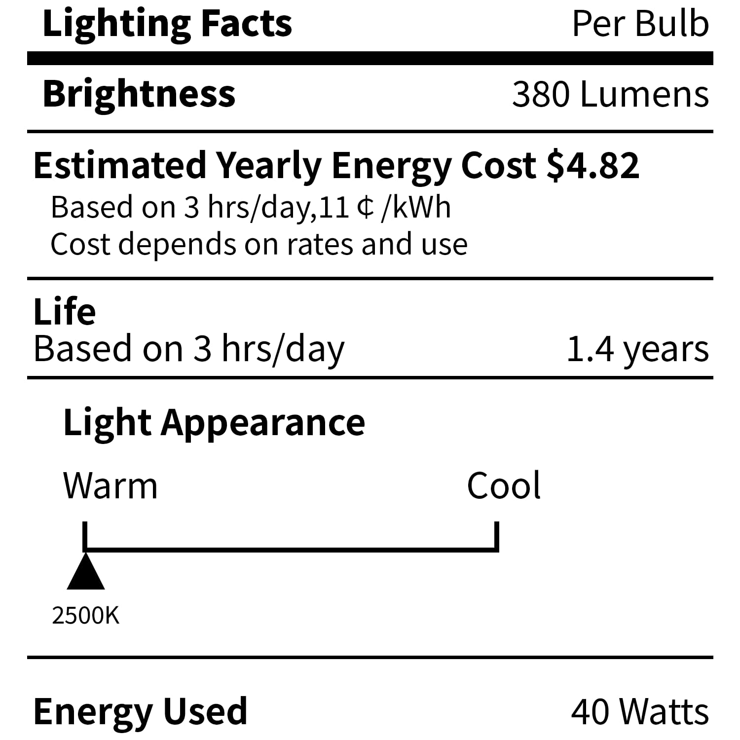 COLWATT 12-Pack E12 Candle Light Bulbs 40W Warm White 2500K, 380 Lumen Dimmable Chandelier Light Bulbs for Ceiling Fan, Pendants or Outdoor, B10 Clear Candelabra Base Bulbs