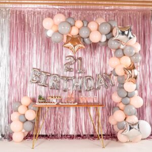 Restaurantware Balloonify 16 Inch Number Balloon 1 Digital Party Balloon - Number 2 Self-Sealing Silver Foil Mylar Balloon Hanging Film Decoration For Birthday Wedding Or Graduation