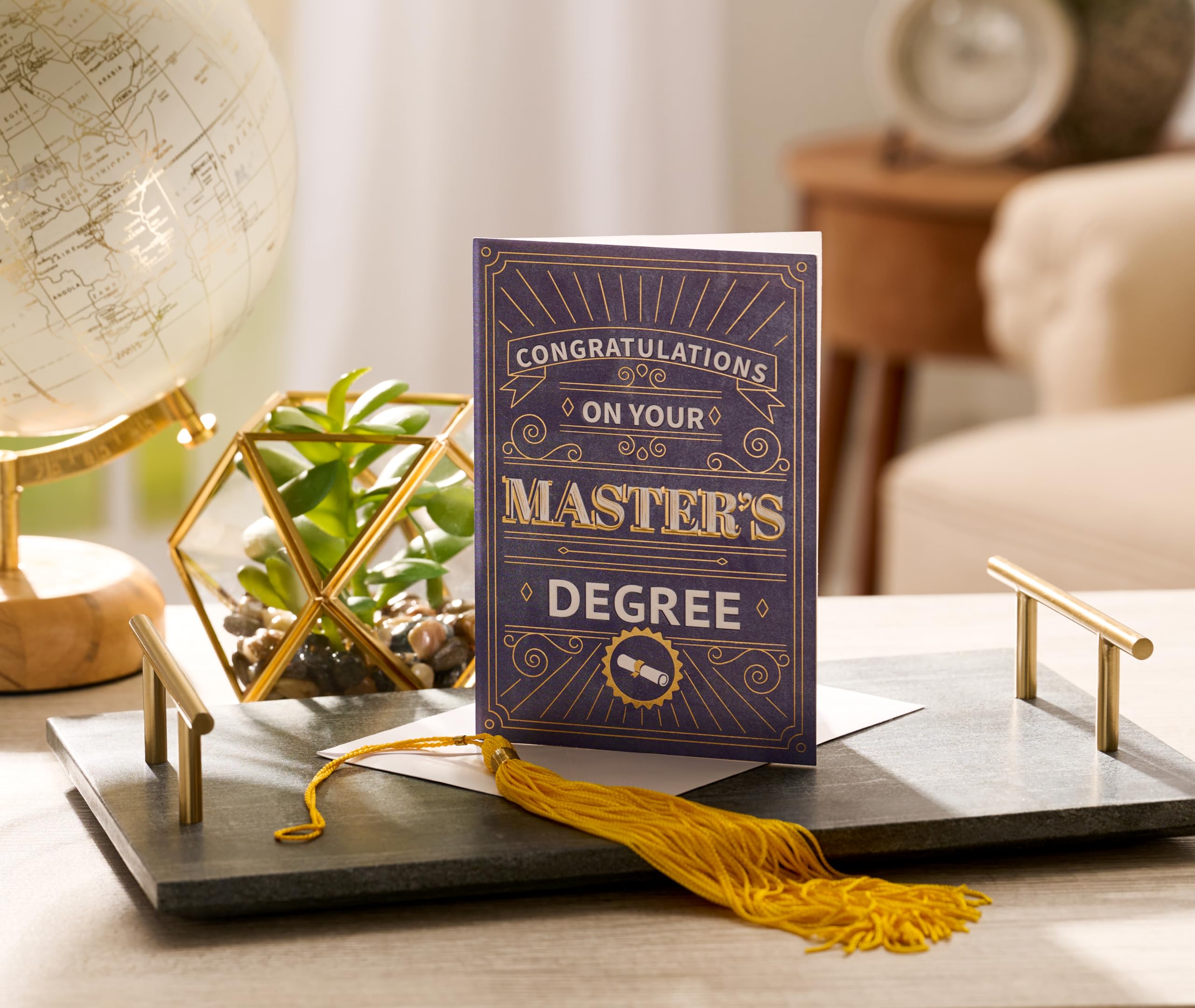 American Greetings Master's Degree Graduation Card (Impressive Achievement)