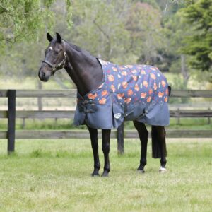 weatherbeeta comfitec essential standard neck medium horse blanket, squirrel print, 75"