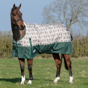 weatherbeeta comfitec essential standard neck lite horse blanket, sasquatch print, 78"