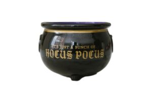 disney halloween candy bowl hocus pocus cauldron gifts and decor l | cute ceramic halloween decor gifts for men and women and kids | official licensee | 1 set