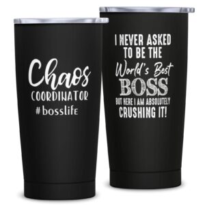 nvfcc boss christmas gifts for men - birthday gifts for your male boss - funny boss gifts for men - best gift for boss man - cool gifts for bosses - best gifts ideas for boss - 20 oz tumbler