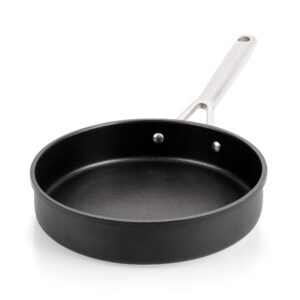 wodillo nonstick frying pan skillet, nonstick omelette pan,induction base, hard-anodized, durable & oven safe to 420°f, dishwasher safe(9 inch)