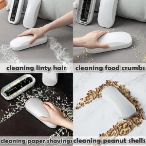 Handheld Crumb Sweeper, Reusable Handheld Crumb Sweeper Home Soft Hair Debris Collector for Servers, Crumber Tool for Table Mat Bed Sheets Sofa cleansings Brush