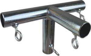 1" f4, 4-way flat roof emt conduit canopy fittings by cowboy canopy, diy metal carport parts (4)