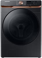 samsung 27 in. 5.8 cu. ft. black stainless steel front load washer with super speed wash and steam