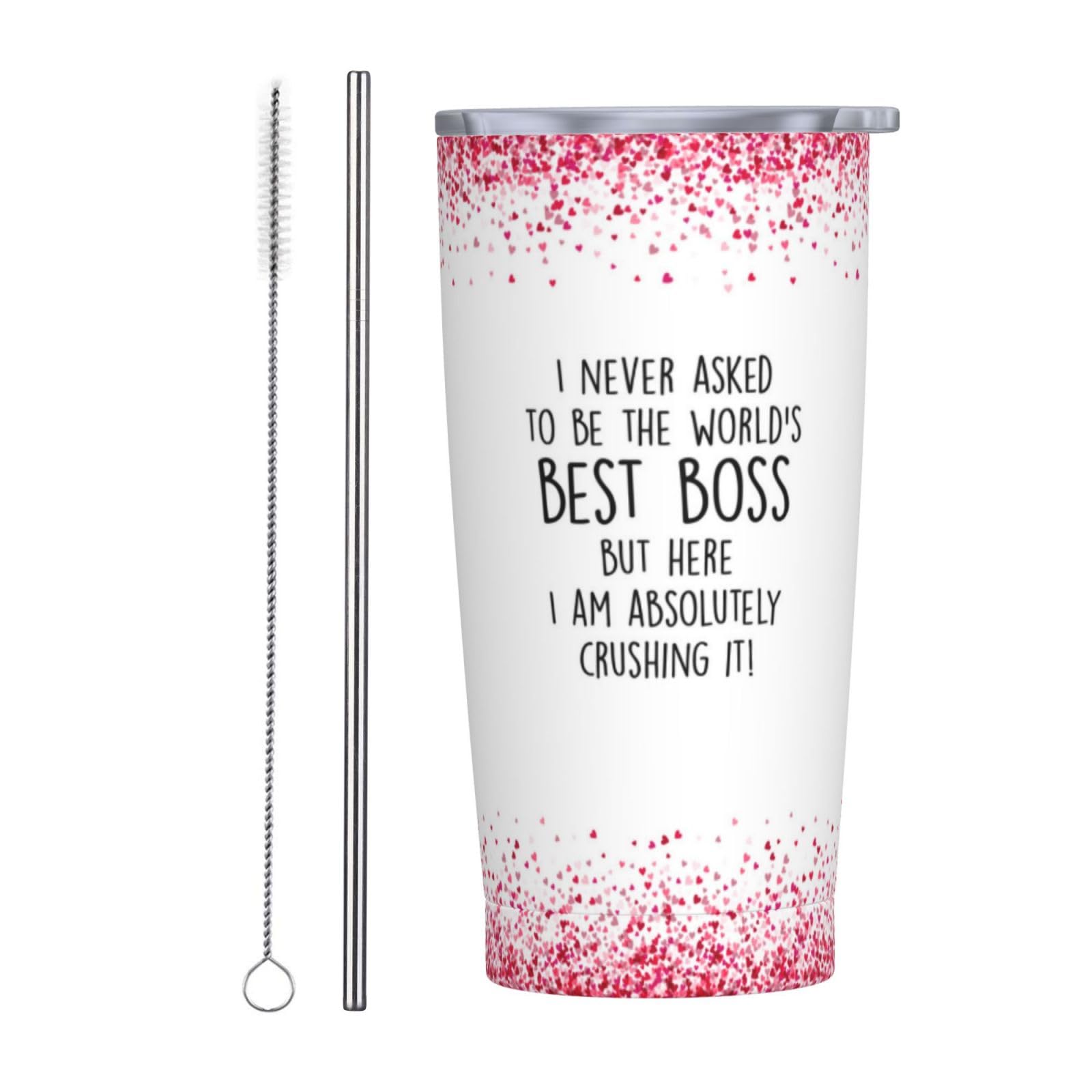 NVFCC Boss Christmas Gifts for Women - Birthday Gifts for Your Female Boss - Funny Boss Gifts for Women - Best Gift for Boss Lady - Cool Gifts for Boss - Best Gifts Ideas for Boss Lady - 20oz Tumbler