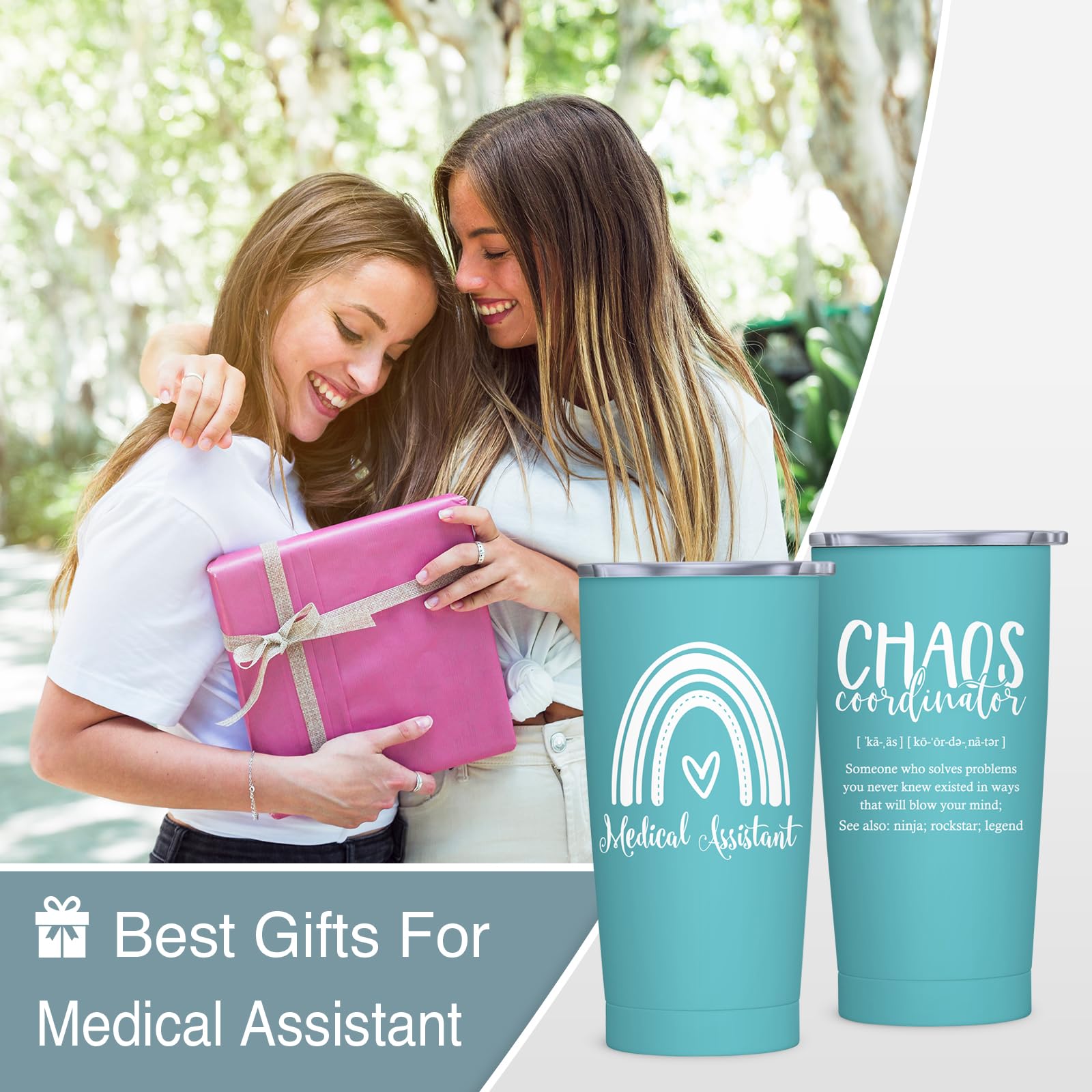 Dyvxuqe Medical Assistant Gifts, Christmas Gifts for Medical Assistant, Best Medical Assistant Gifts, Ma Appreciation Gifts, Medical Assistant Accessories, Ma Gifts for Women Tumbler 20oz