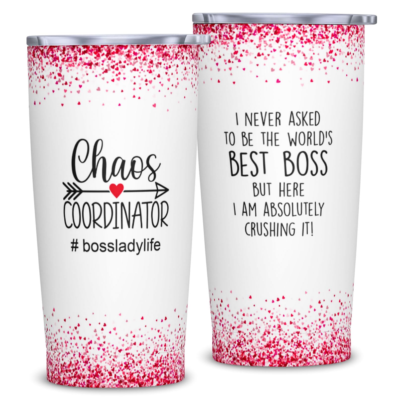 NVFCC Boss Christmas Gifts for Women - Birthday Gifts for Your Female Boss - Funny Boss Gifts for Women - Best Gift for Boss Lady - Cool Gifts for Boss - Best Gifts Ideas for Boss Lady - 20oz Tumbler