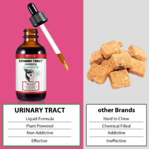 Urinary Tract for Dogs, Natural Dog Urinary Tract Infection Treatment Drops - Supports Bladder, Kidney Stone, Dog UTI, Pet Supplement Renal Health Care Drops, Bacon Flavor - 60ml / 2.02oz