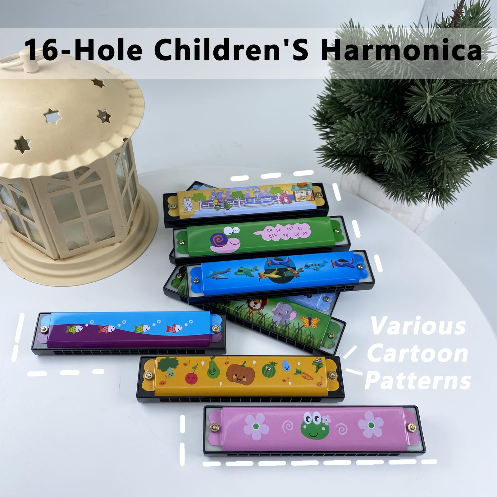 24 Pcs Kids Harmonica Party Favors - Perfect for Birthday Parties, Goodie Bags, and Gifts for Toddlers