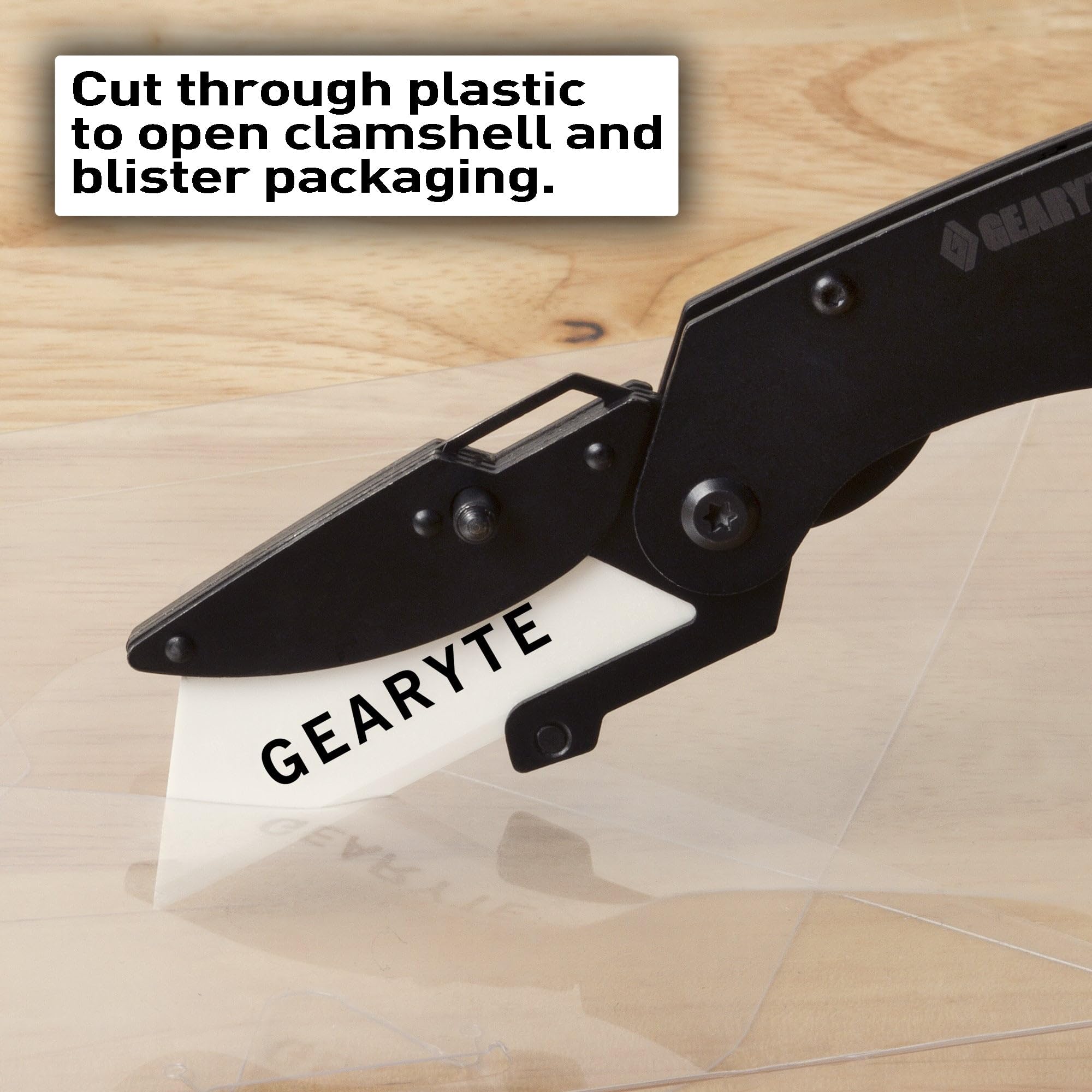 Gearyte Ceramic Utility Blade Replacements for Box Cutters and Utility Knives - Harder Than Steel Zirconia Ceramic and Razor Sharp - 5 Pack with Case