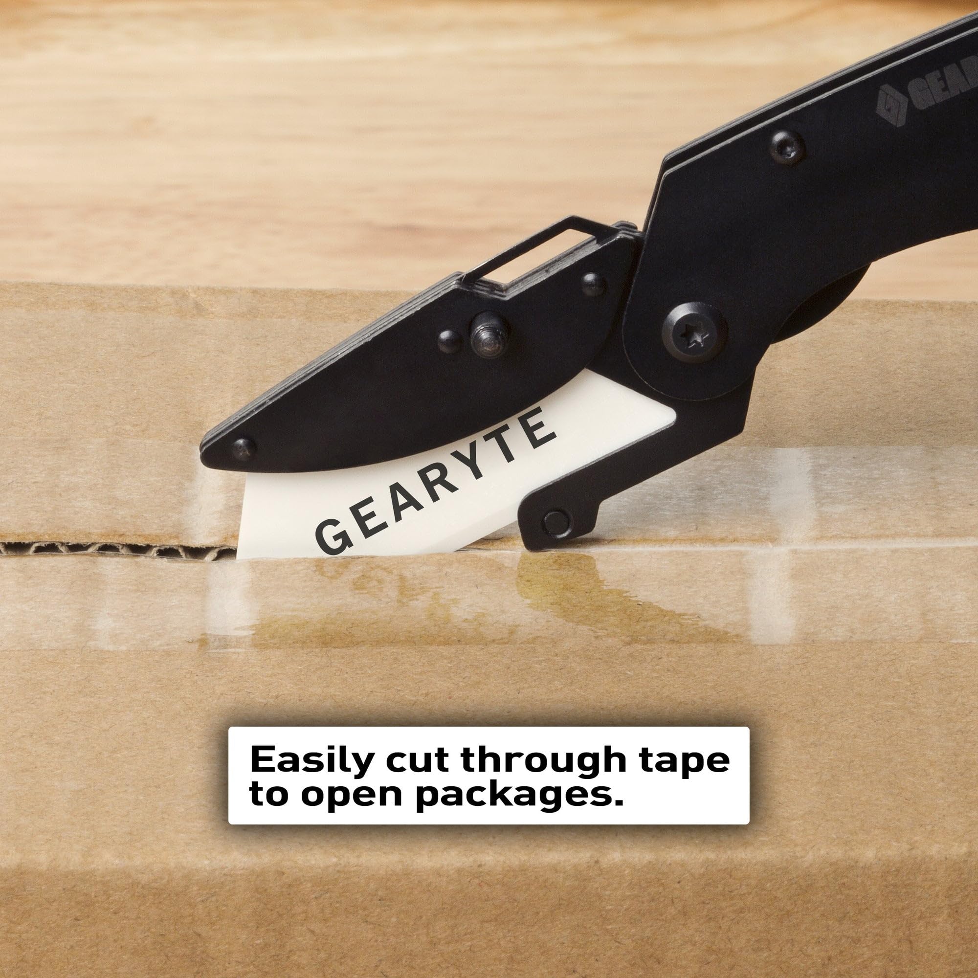 Gearyte Ceramic Utility Blade Replacements for Box Cutters and Utility Knives - Harder Than Steel Zirconia Ceramic and Razor Sharp - 5 Pack with Case