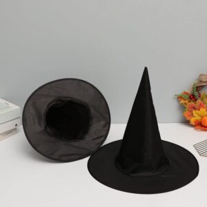 Zhzrche Halloween Witch Hats, Costume Accessory for Halloween Cosplay Party Decoration