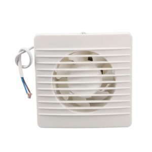 Jeanoko Ventilation Fans, Through Wall Installation Air Refresher Ventilation Extractor Fan Humanized 4 Inch for Kitchen