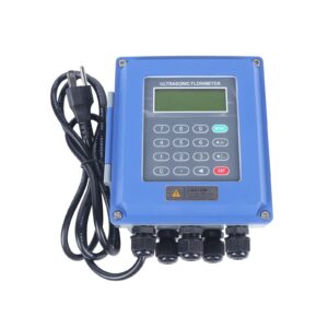 HENHAIY Digital Ultrasonic Flowmeter, Portable Ultrasonic Flow Meter, Sensor IP67, Liquid Ultrasonic Flow Meter Protection, TUF-2000B Ultrasonic Flowmeter, Wall Mounted Flowmeter