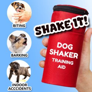 Shaker Can for Dogs, Stop Barking, Shake Trainer For Dogs, Dog Training Bark Silencer, Pennies, Coins, Pet Corrector, Barking Deterrent, Dog Training & Behavior Aids, Anti Bark Control, No Shock