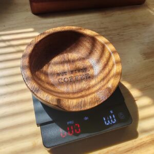 Gemini Wooden Coffee Bean Dosing Cup | Perfect Espresso Accessories For Coffee Bar| Wooden Dosing Vessel | Espresso Dosing Cup | Coffee Dosing Tray (Coffee Bean Dosing Cup)