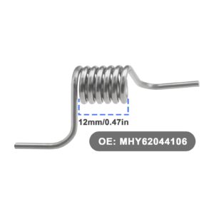 Create idea 4Pcs Refrigerator Door Spring Replacement MHY62044106 2676261 Compatible with LG LFC28768SB LFC28768ST Refrigerator Accessories