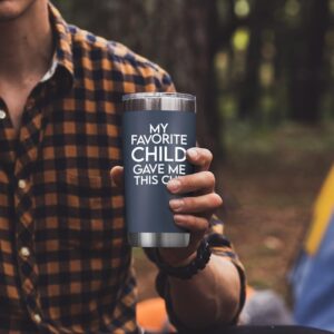 NewEleven Christmas Gifts For Dad - Birthday Gifts For Dad From Daughter, Son, Kids - Husband Gifts - Birthday Present Ideas For Father, Husband, New Dad, Bonus Dad From Daughter, Son - 20 Oz Tumbler