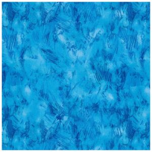 blended blue cotton calico fabric (1 yard) – printed sewing fabric by the yard – lightweight precut fabric for sewing clothes, homeware, & other accessories – diy craft fabric