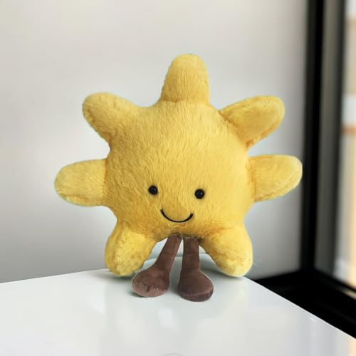 New Moon Sunshine Plush Toy Cute Smile Fun Filled Animal Pillow Soft Plush Toy for Children's Birthday Gift