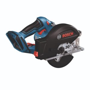 bosch gkm18v-20n-rt 18v lithium-ion 5-3/8 in. cordless metal-cutting circular saw (tool only) (renewed)