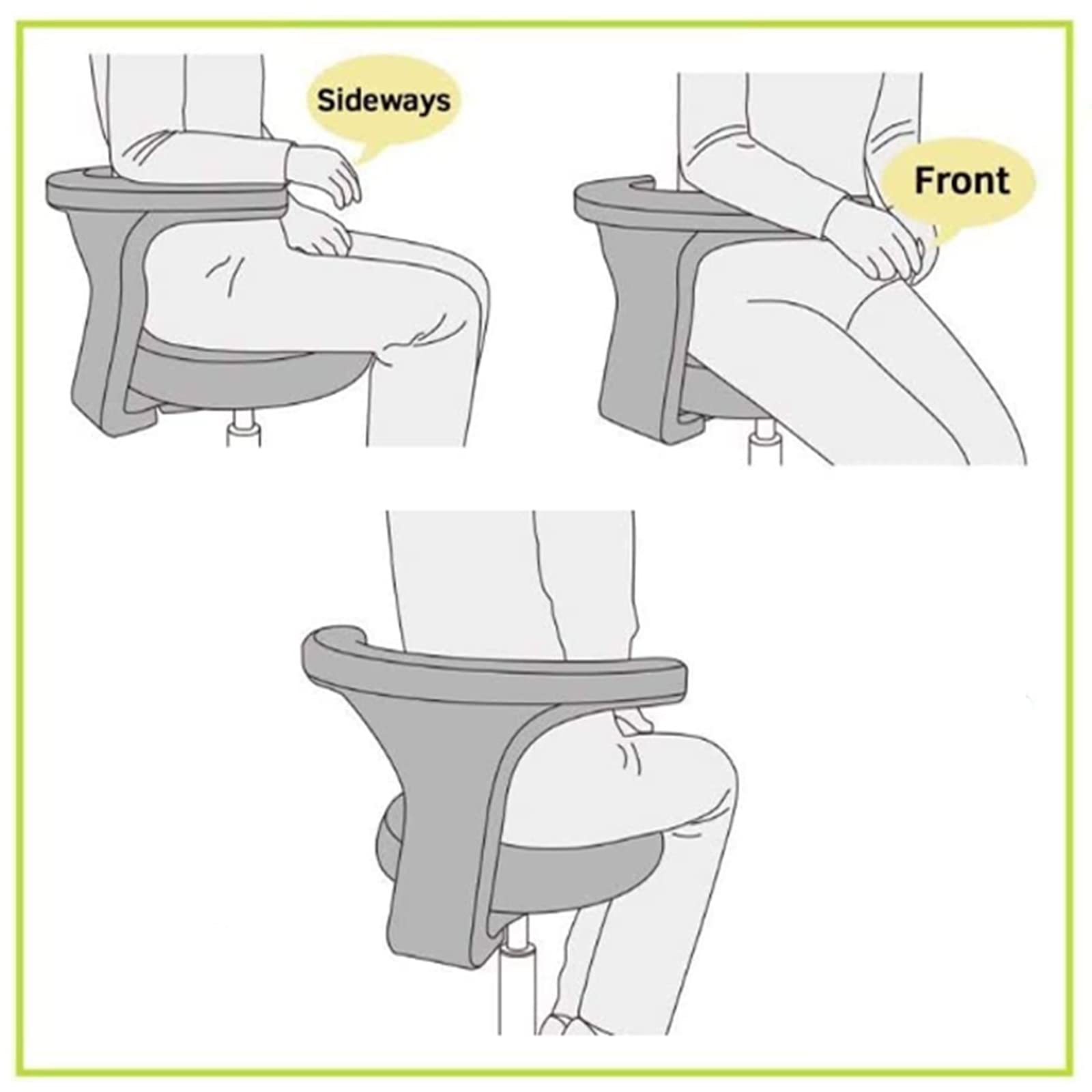 SFKLYU Medical Dentist's Chair Dental Stool with Backrest with 360 Rotating Lift Chair PU Leather Height Adjustable to 49-60Cm,A2