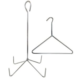 king kooker turkey rack and lifting hook kit. for use with king kooker turkey fryer packages, chrome