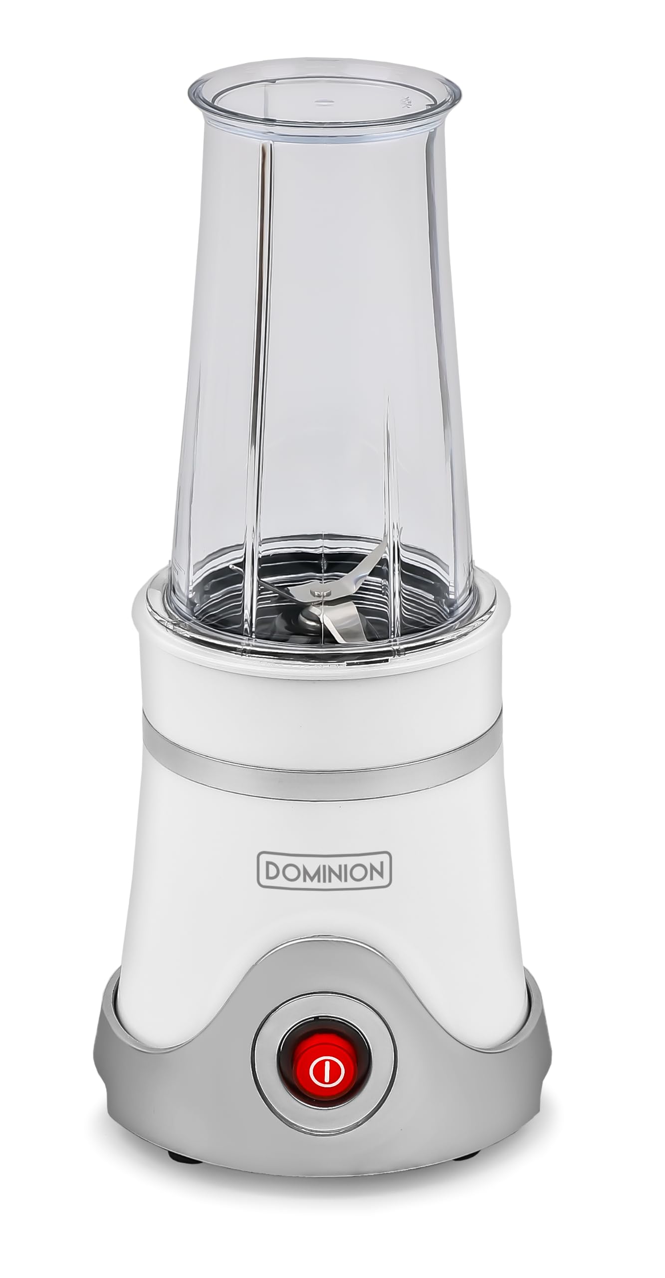 Dominion BlendMax™ Personal Blender for Shakes and Smoothies with 350mL Travel Cup and Lid, Juices, Heavy-Duty Portable Blender & Food Processor, White