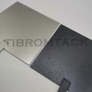 Titanium Electrodes 2PCS for Electrochemical Application, Titanium Anode Plate with MMO Ruthenium-Iridium Coating and Cathode Electrolytic Plate without Coating