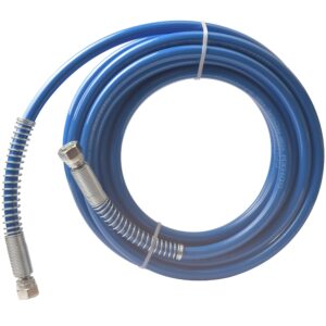 gdhxw 25ft double layer braided wire high pressure airless paint spray hose upgraded 8500 psi universal paint sprayer flexible tube 1/4"