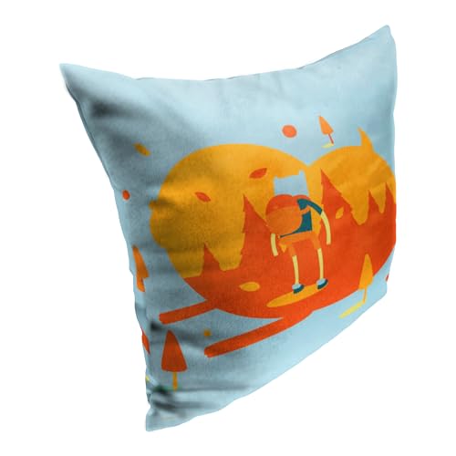 Northwest Time Pillow, 18" x 18", Adventure Awaits