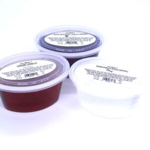 Harvest Set Of 3 Aroma Gel Melts™ BLACK RASPBERRY VANILA, CREAMY VANILLA, AND WARM VANILLA SUGAR Gel Wax For Warmers And Burners By The Gel Candle Company PEEL, MELT AND ENJOY