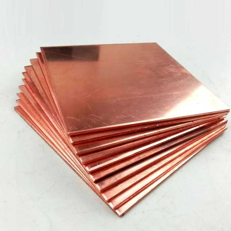 20mm to 60mm Solid Copper Block Pure Copper Plate Electrode Sacrificial Anode Plating Sheet Customized CNC service (30x30x30mm 1pc)