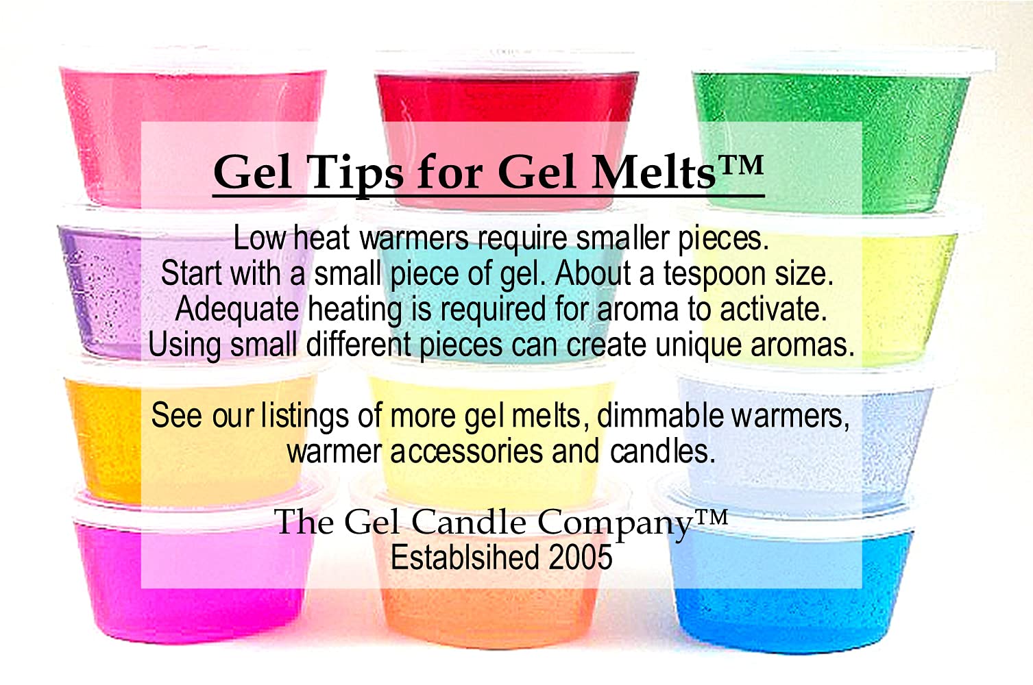 Harvest Set Of 3 Aroma Gel Melts™ BLACK RASPBERRY VANILA, CREAMY VANILLA, AND WARM VANILLA SUGAR Gel Wax For Warmers And Burners By The Gel Candle Company PEEL, MELT AND ENJOY