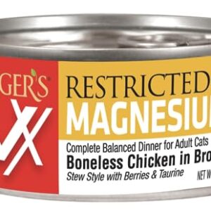 Evanger's EVX Restricted Diet: Controlled Magnesium for Cats