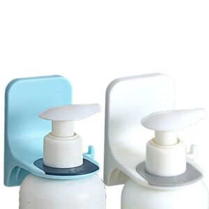 kopida 2pcs strong hanging shampoo holder non-marking sticker shower gel rack bathroom wall sticker hand sanitizer rack for shampoo/hand soap/shower