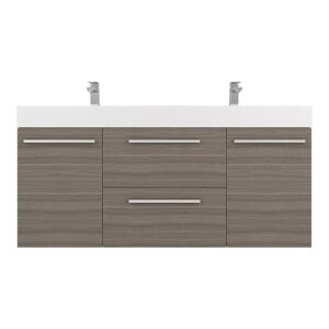 alya bath ripley bathroom vanity, 60", gray