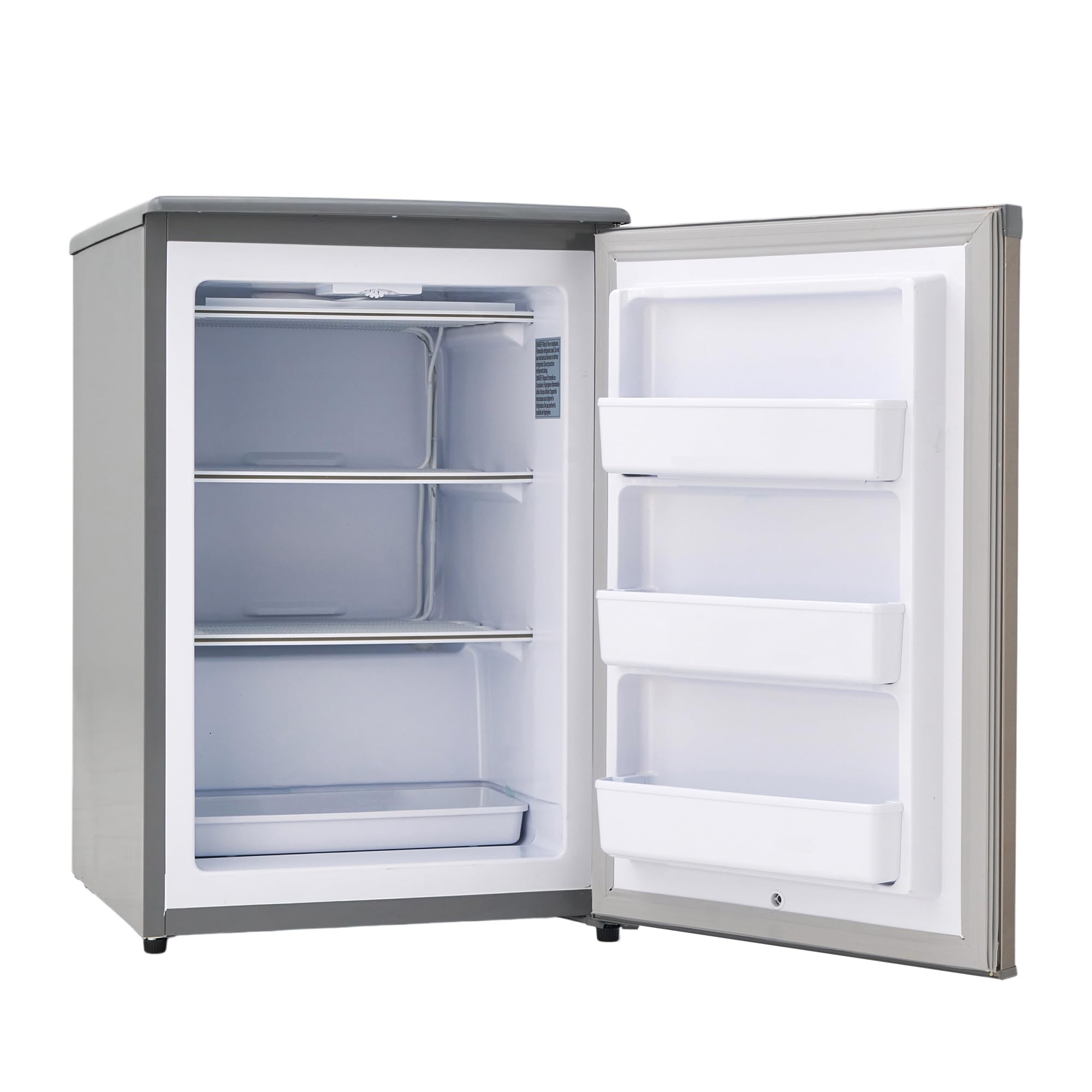 Conserv 4.3cf Compact Upright Freezer 24in Freestanding Stainless 110V E-Star