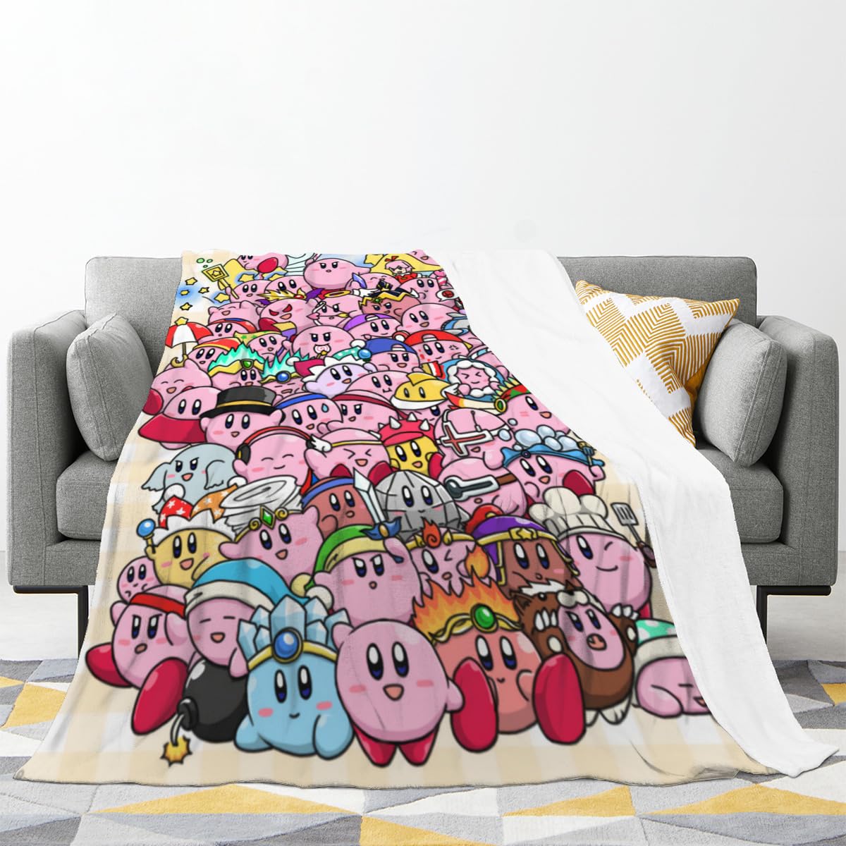 Kids Blanket Flannel Fleece Warm Soft Throw Blanket for Couch Sofa Bed Living Room for Boys Girls